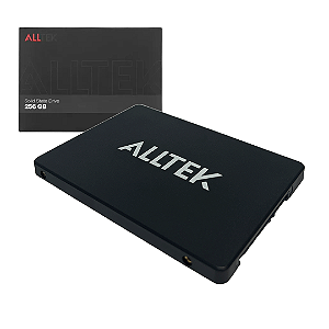 SSD 256 Gb SATA III 2.5" Leitura até 570MB/s, Gravação até 520MB/s - Alltek