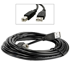 Cabo Para Impressora Com 3 Metros Usb 2.0 - Kross KE-CBS0107