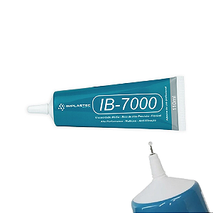 Cola Adesiva Para Manutenção Tela Reparo Display de Celular 110ml Transparente - Implastec IB-7000