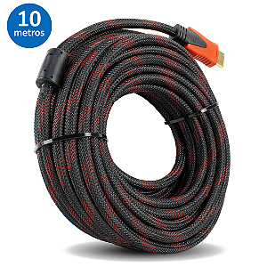 Cabo HDMI com 10 Metros V1.4 em Malha Trançada - It-blue LE-6612-10M