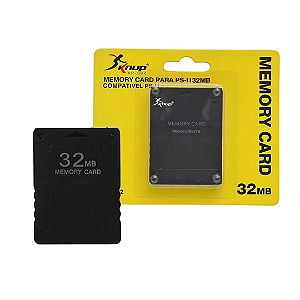Memory Card 32 Mb para PS2 Playstation 2 - Knup KP-032