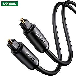 Cabo de Áudio Óptico com 1 Metro - Ugreen AV122