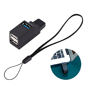 Hub Usb 3 Portas Mistas 1 Porta USB 3.0 e 2 Portas Usb 2.0