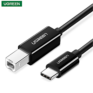 Cabo de Impressora Para Tipo C com 1 Metro - Ugreen US241