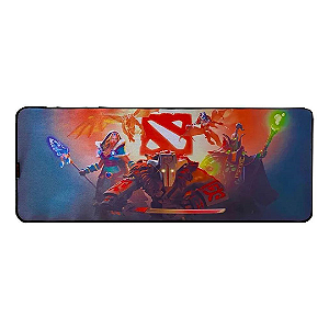 MousePad Gamer 80x30cm com Bordas Costuradas, Control, Estampa Dota - Knup KP-S08