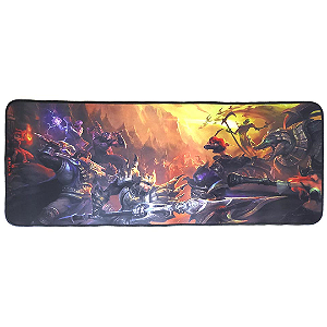 MousePad Gamer 80x30cm com Bordas Costuradas, Speed, Estampa League of Legends - Knup KP-S08