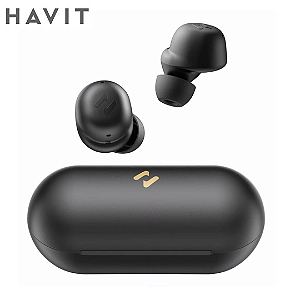 Fone de Ouvido Bluetooth V5.4, IPX4, Até 7 horas de reprodução, Preto - Havit TW969 Lite