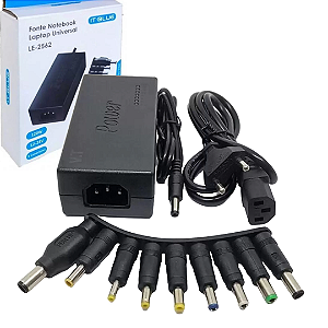 Carregador de Notebook Universal de 12V a 24V até 120W - It-Blue LE-2562