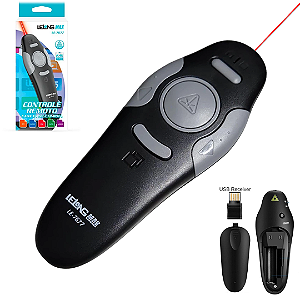 Passador de Slides DataShow Apresentador Caneta Multimídia com Laser - Lelong LE-7677