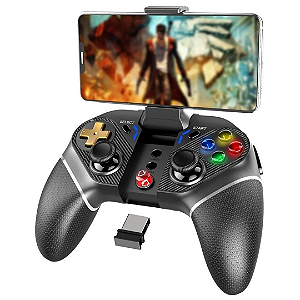 Controle Gamepad Bluetooth para Android, iOS, PC, PS3, PS4, Nintendo Switch, Tv Box, Tablets - Ípega PG-9218