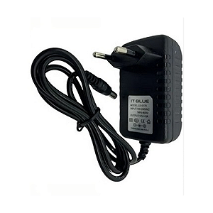 Fonte de Alimentação 12V 3A Para Dvd, Câmera de Segurança, Modem, Roteador, Switch, Splitter- It-Blue LE-0174