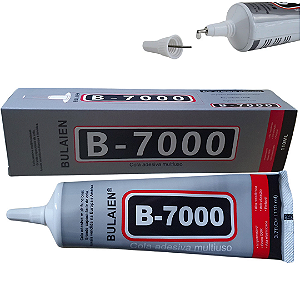 Cola Adesiva Para Manutenção Tela Reparo Display de Celular 110ml Transparente - Bulaien B-7000
