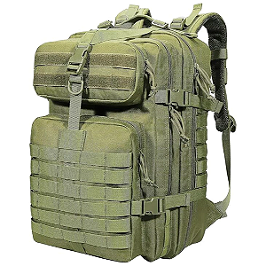 Mochila Tática Militar Impermeável Reforçada Grande 36 litros Cor Verde - ZE002