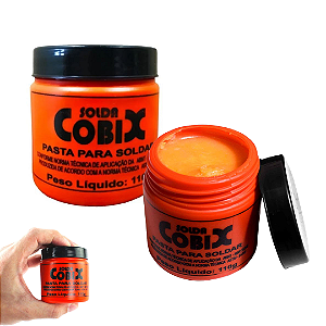 Pasta para Soldar Fluxo em Pasta 110g - Cobix