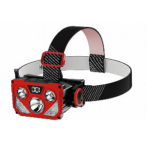 Lanterna de Cabeça LED Super Brilhante 500LM Recarregável IPX4 - Bomvink BOM-4004
