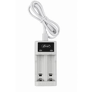 Carregador de Pilhas AA e AAA com LED Indicador - Knup CP601