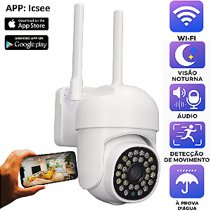 Câmera de Segurança 2MP, Full HD, À Prova d’Água - It-Blue SC-B47