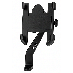 Suporte de Celular Para Moto de Alumínio, Preto - Oberon OR-SP50