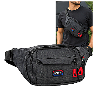 Pochete Impermeável Bolsa Transversal ou Cintura - Sport A2533