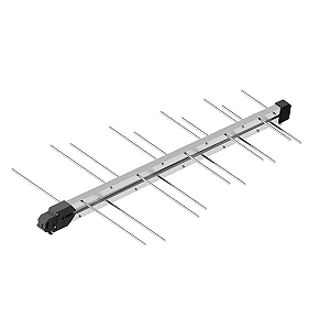 Antena Digital Externa UHF Alto Ganho 14 dB com Filtro LTE Anti-Interferencia - Proeletronic PROHD-1040DBLTE
