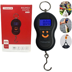 Balança de Gancho Digital Portátil de Mão ate 50kg - Tomate STC-01