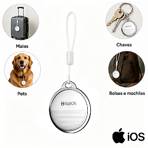 Rastreador Smart Tag Inteligente H-Tag Finder para Apple iOS / iPhone / iPad - Hrebos IF-700