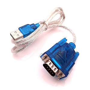Adaptador Conversor USB para Serial RS232 DB9 9 Pinos - HL-340