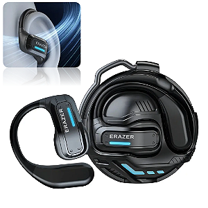 Fone de Ouvido Bluetooth 5.4 Gamer ERAZER X8 AI Translator - Sem Fio com Microfone HD
