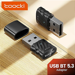 Adaptador Bluetooth Versão V5.3 USB Para PC e Notebook - Toocki