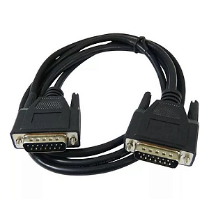 Cabo de Vídeo para Monitor Macintosh Apple Mac DB15 Macho x Macho 5 Metros - Pluscable PC-MON5001