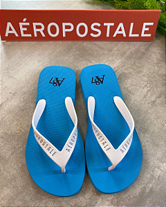 Chinelo Azul Turquesa Aeropostale