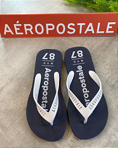 Chinelo Azul Marinho NY Aeropostale