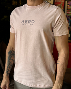 Camiseta Silkada Rosa Aéropostale