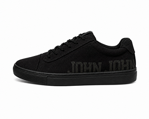 Tenis Silk Canvas Preto John John