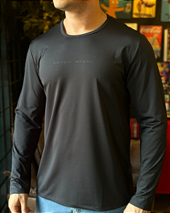 Camiseta ML Sport Super Slim Preta Ogochi