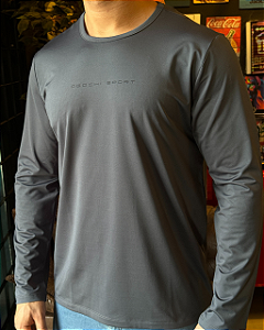 Camiseta ML Sport Super Slim Cinza Ogochi