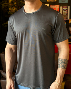Camiseta Sport Slim Cinza Escuro Ogochi