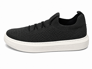Tênis Knit Calce Fácil Chumbo Ogochi