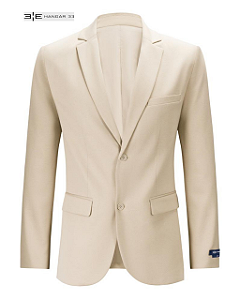 Blazer Alfaiataria Bege Hangar 33