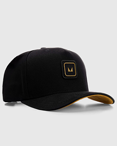 Boné Concept Preto com Amarelo MVCK