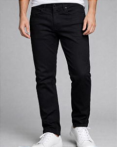 Calça Jeans Preta Slim Pollice Office Ref:3818