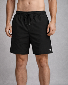 Shorts Sport Acqua Preto Kawipii