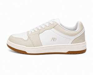 Tenis Casual Branco e Bege Aeropostale