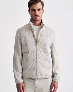 Jaqueta Padded Off White Ankor