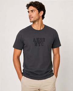 Camiseta Aero Nyc Chumbo Aeropostale
