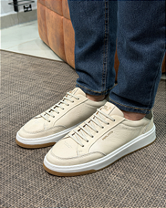Tênis Couro Class Off White Perlatto