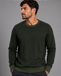 Tricot Smooth Verde Militar John John
