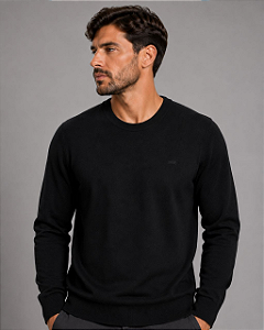 Suéter Preto King&Joe