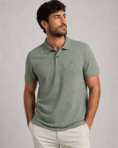 Gola Polo Slim Essencial Verde Ogochi