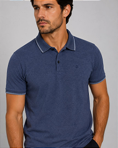 Gola Polo Piquet Madrid Azul Escuro Invicci